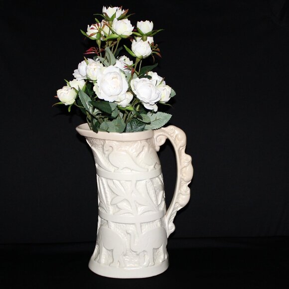 Burleigh Ware Pitcher Vase | Vintage Jug Vase - Picture 1 of 12